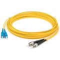 Add-On This Is A 2M Angled Sc (Male) To St (Male) Yellow Simplex Riser-Rated ADD-ASC-ST-2MS9SMF